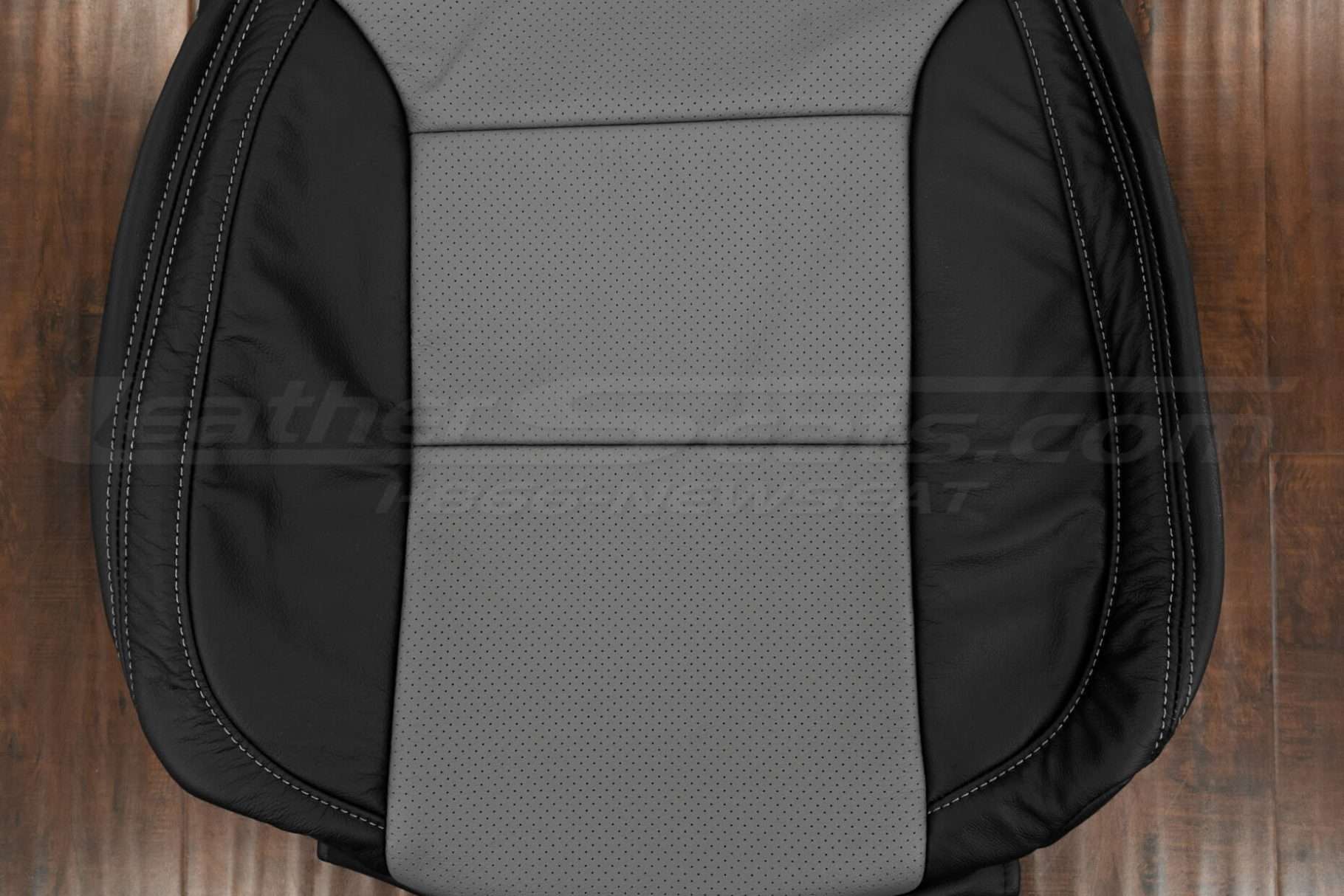 Perforated Body section of front backrest