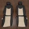 2010-2015 Lexus RX350 Leather Interior Kit - Black/Vanilla - Front seat upholstery