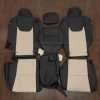 2010-2015 Lexus RX350 Leather Interior Kit - Black/Vanilla - Rear seat upholstery