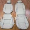 2012-2015 Toyota Tacoma Leather Upholstery Kit - Ice Grey - Front seat upholstery