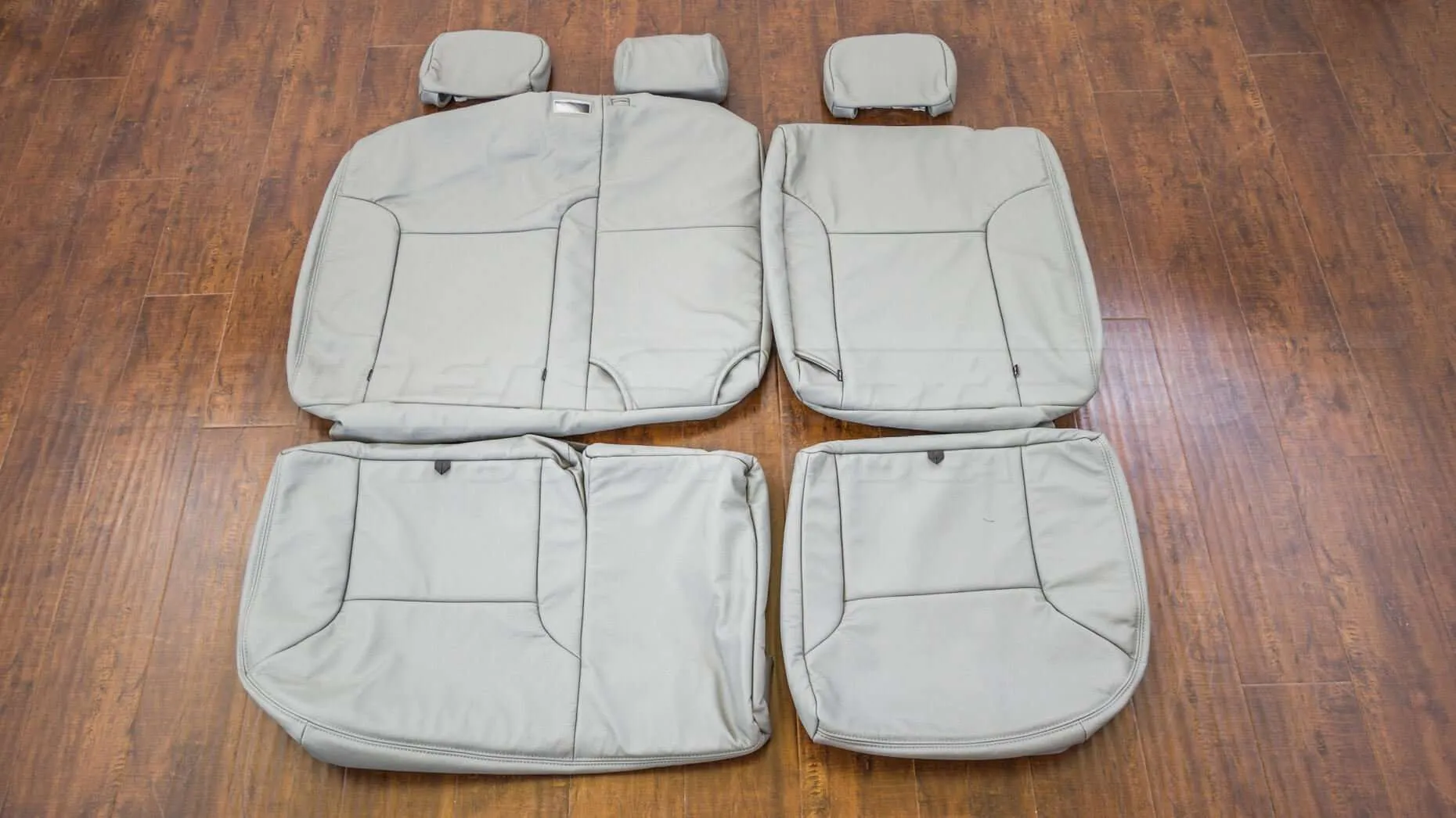 2013 Toyota Tacoma Leather seat Kit - Ice Grey - Rear seat upholstery