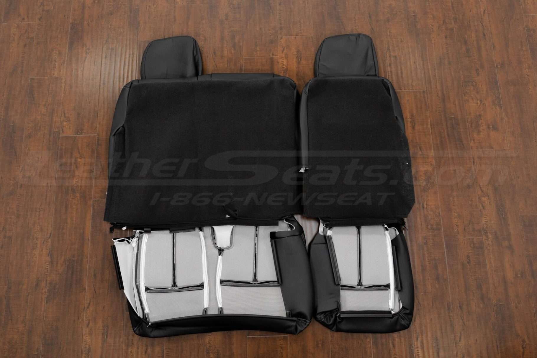 Third row pholstery flipped