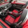Top-down view of Chevy SSR with two-tone leather interior
