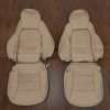 2005-2011 Chevrolet Corvette Leather Seat Kit - Sandstone - Front seat upholstery