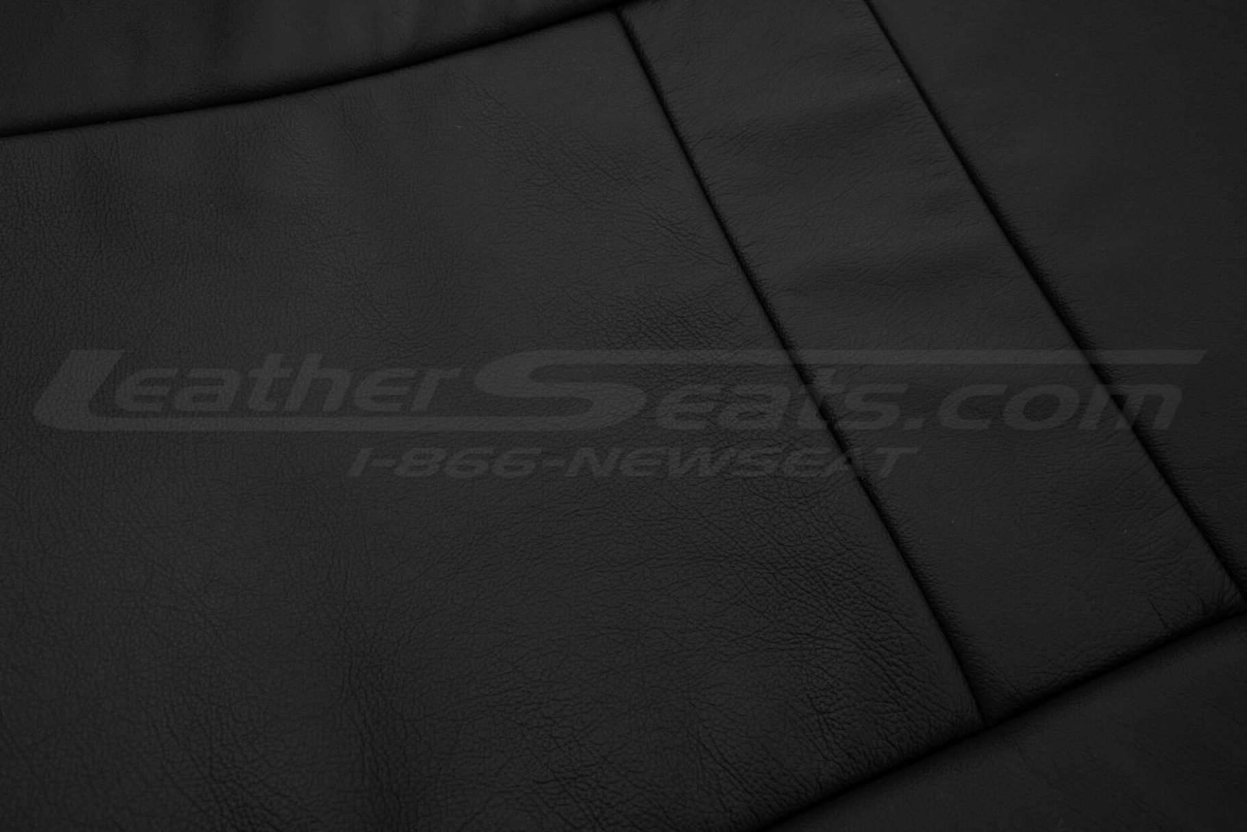 Backrest insert leather texture