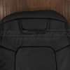 Upper section in backrest