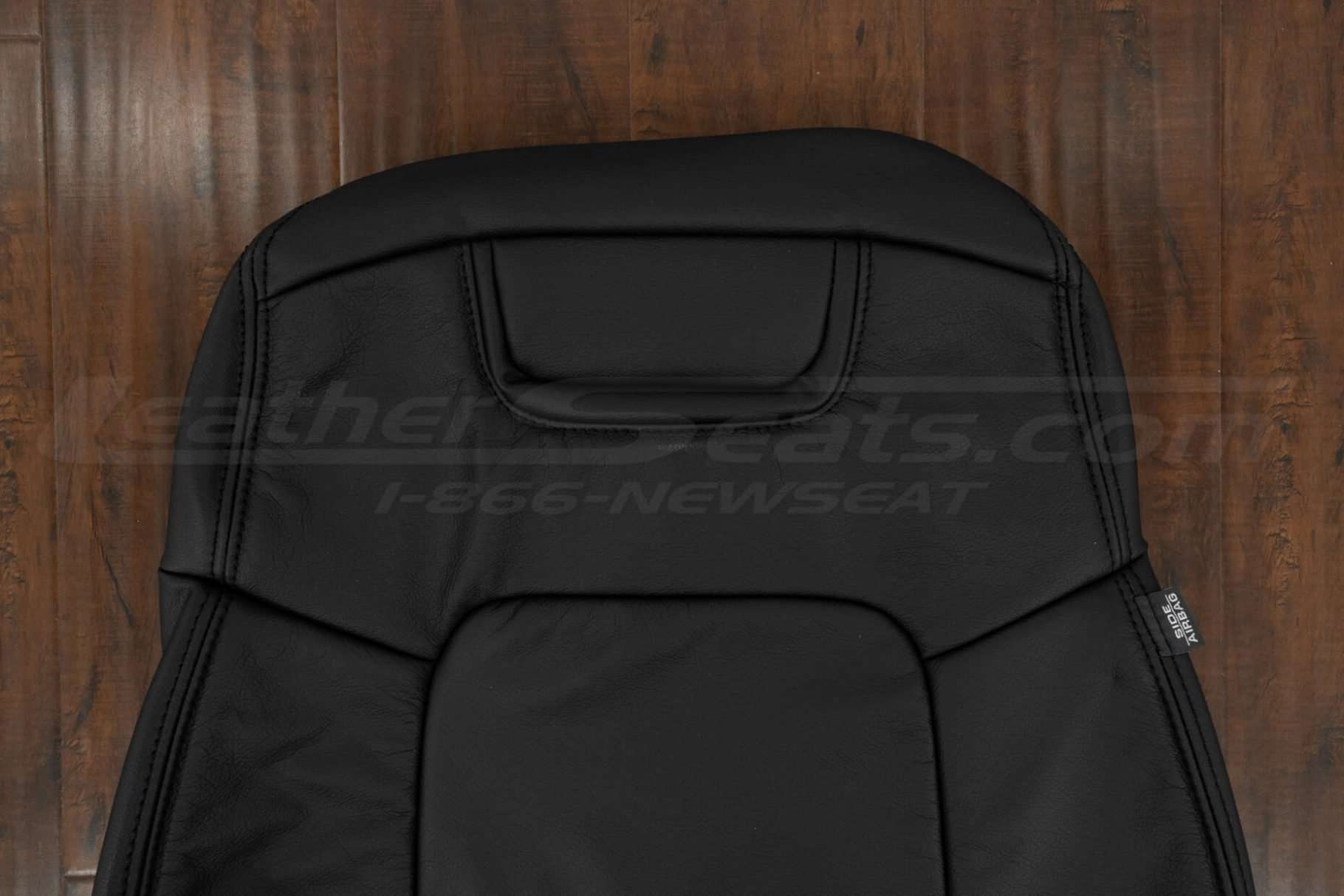 Upper section in backrest