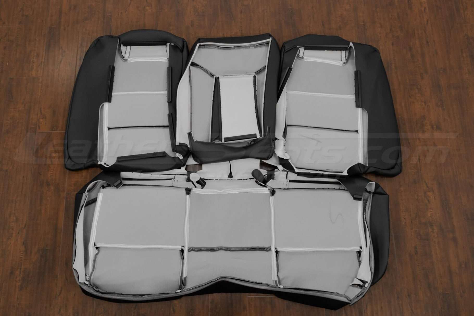 Rear seat upholstery- flipped