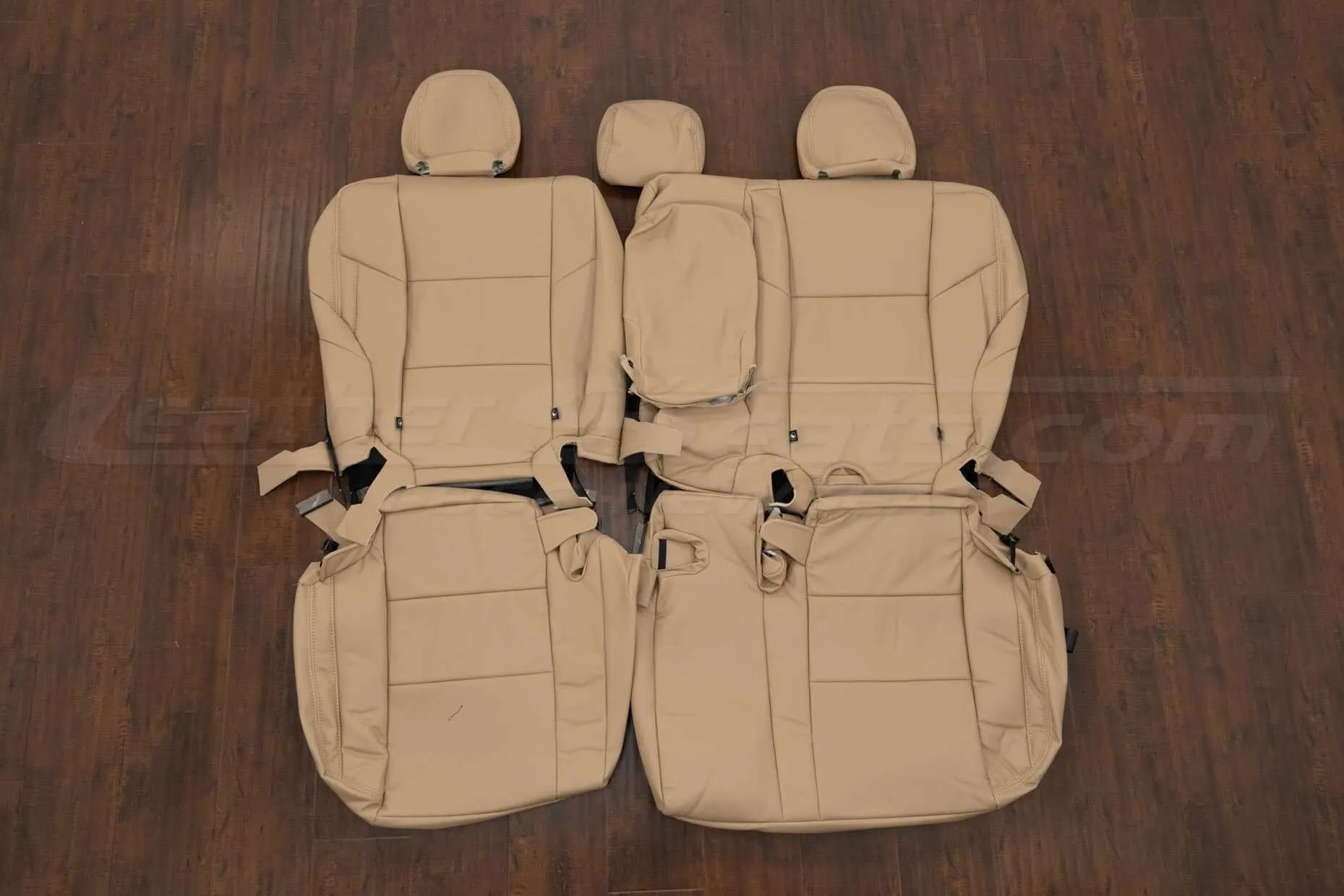 2014 Toyota RAV Leather eat Kit in Sinlge-Tone Bisque - Rear seat upholstery with Armrest