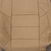 Bisque insert and bolster section of backrest