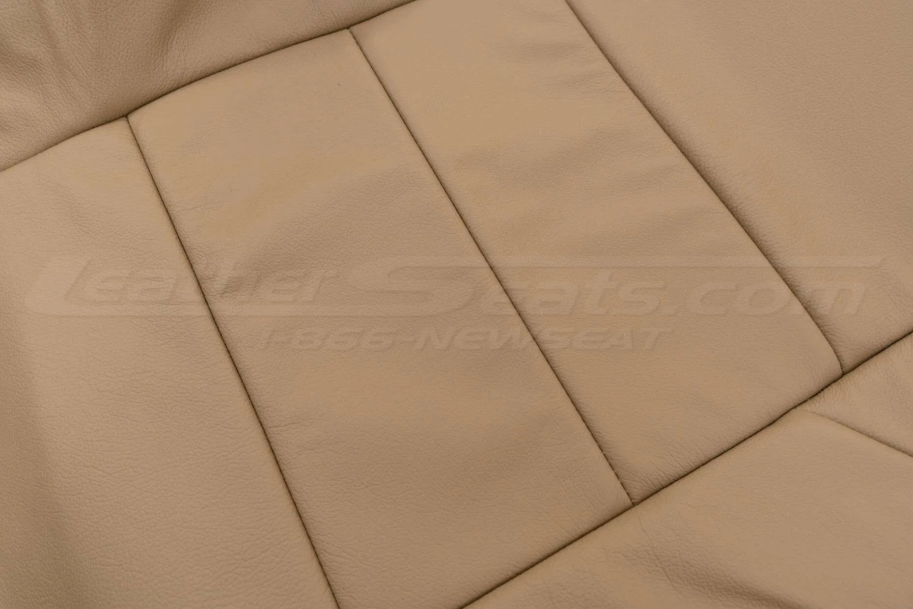 Bisque leather texture close-up