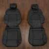 2008-2009 Pontiac G8 Leather Seat Interior Kit - Black - Front seat upholstery