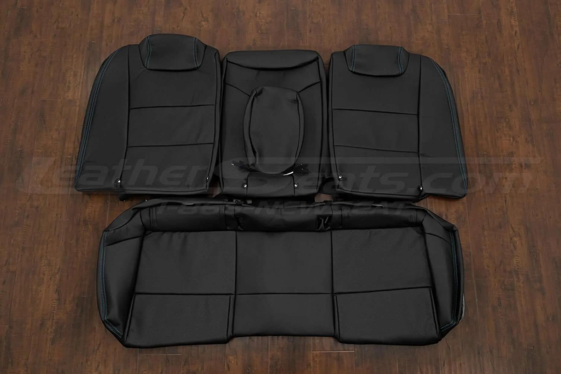 2008-2009 Pontiac G8 Leather seat Interior Kit - black - rear seats with Armrest