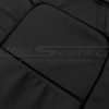 Perforated Combo section of backrest close-up