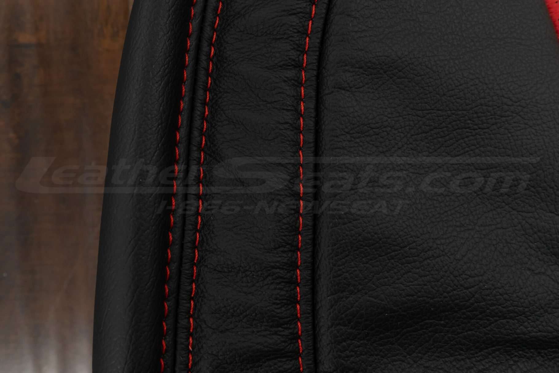 NBright Red backrest double-stitching