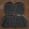 Ford Probe Leather Seat Upholstery Kit - Black - rear seat uphosltery
