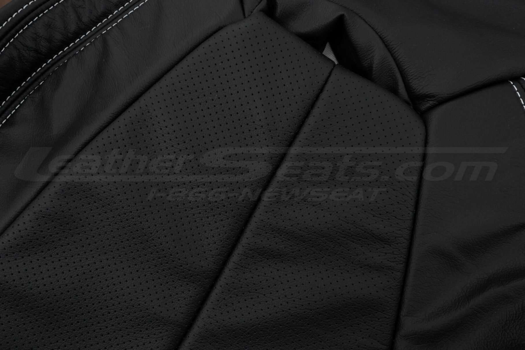 Perforated Insert section of Backrest close-up