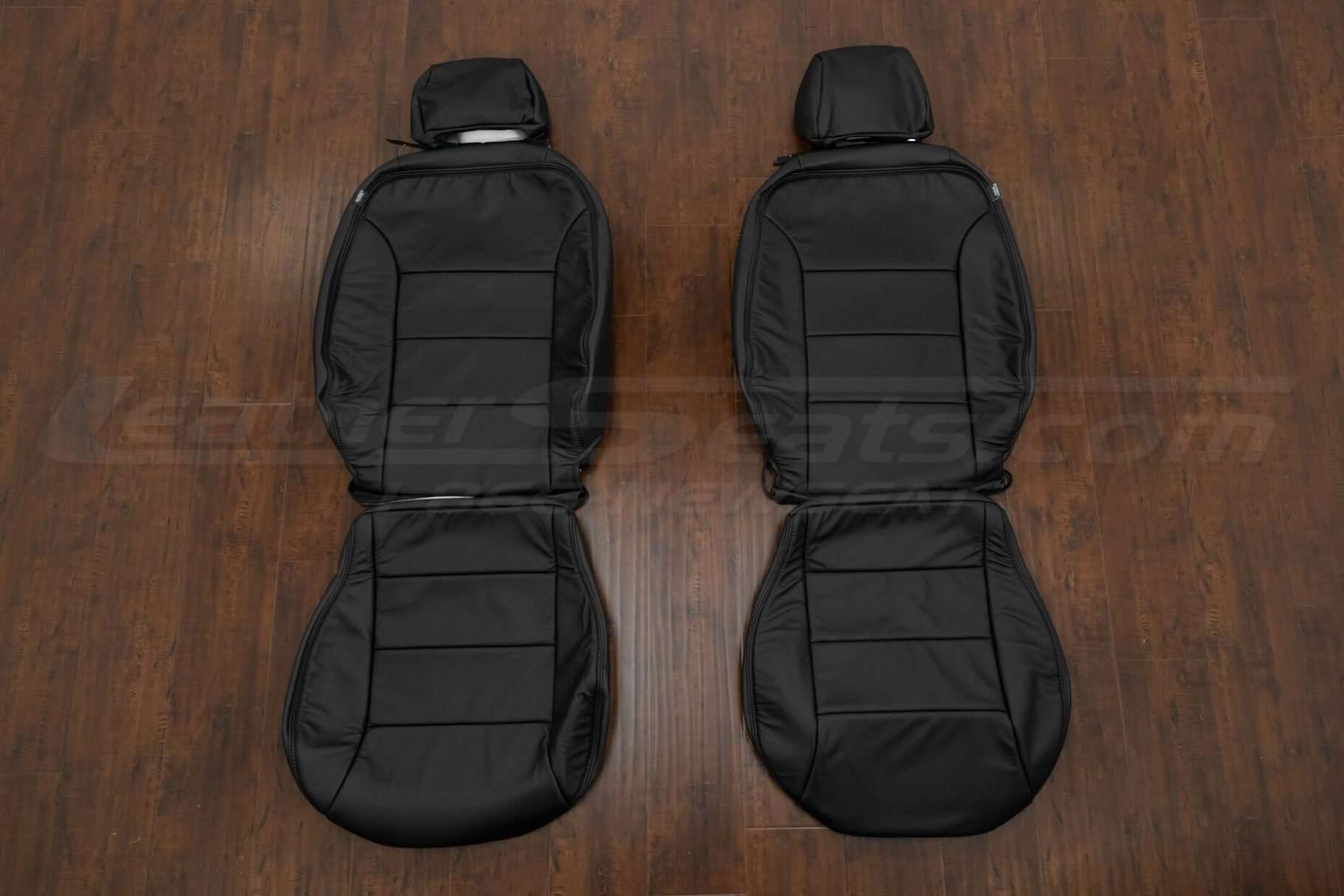 1999-2005 Volkswagen Jetta Leather Seat Upholstery Kit - black - Front seat upholstery