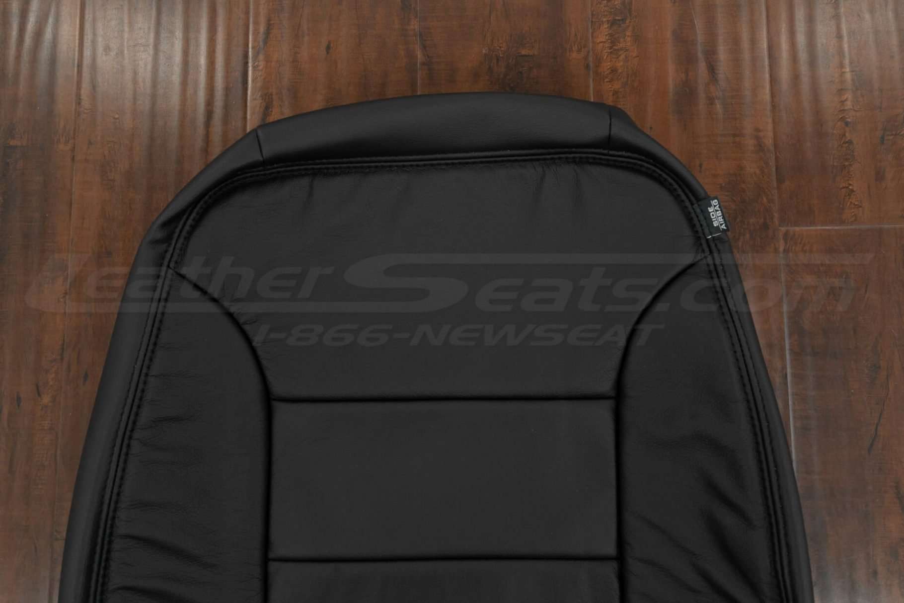 Upper section of front backrest