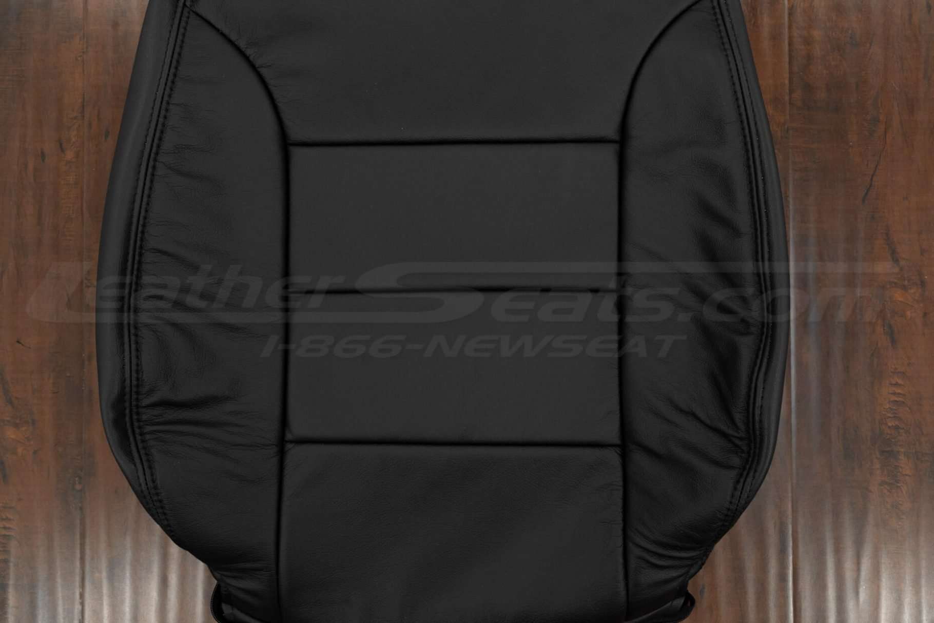 Insert portion of backrest upholstery