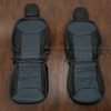 2022-2023 Ford Maverick leather seat interior kit - Black/Blue - Front seat upholstery