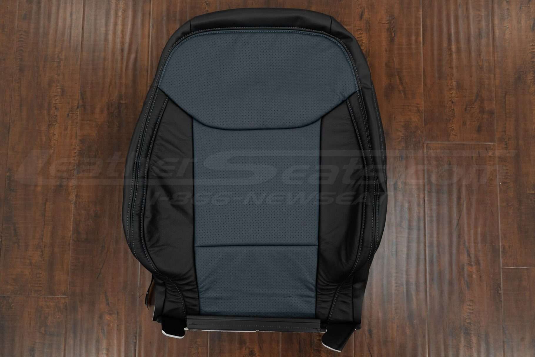 Two-Tone Ford Maverick leather backrest upholstery with Perforated Body