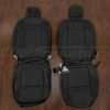 2020-2023 Jeep Gladiator Overland CrewCab Leather Seat Interior Kit - Black - Front seat upholstery