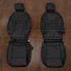 2021-2023 Nissan Rogue SUV Leather Upholstery Kit - Black - Front seat upholstery
