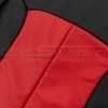 Black and Bright Red leather texture