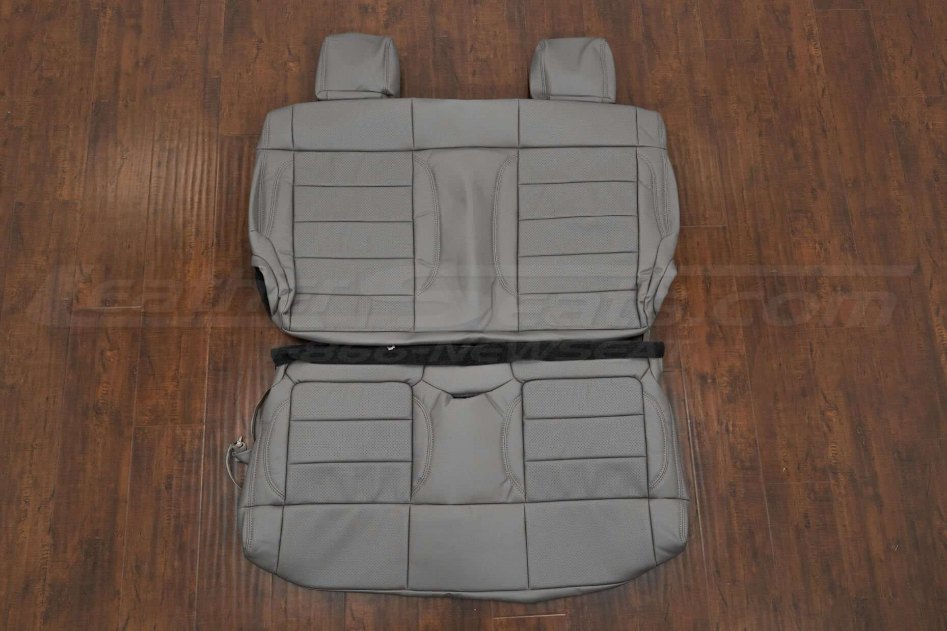 Light grey Leather Interior Kit for Jeep Wrangler - Rear seats