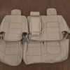 Parchment 098 leather upholstery kit for 2002 Lexus LX470 - Middle Row with Armrest