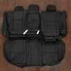 2020 Subaru Legacy Leather Seat Interior Kit - Black - Rear seat upholstery w/ Armrest and Bolsters