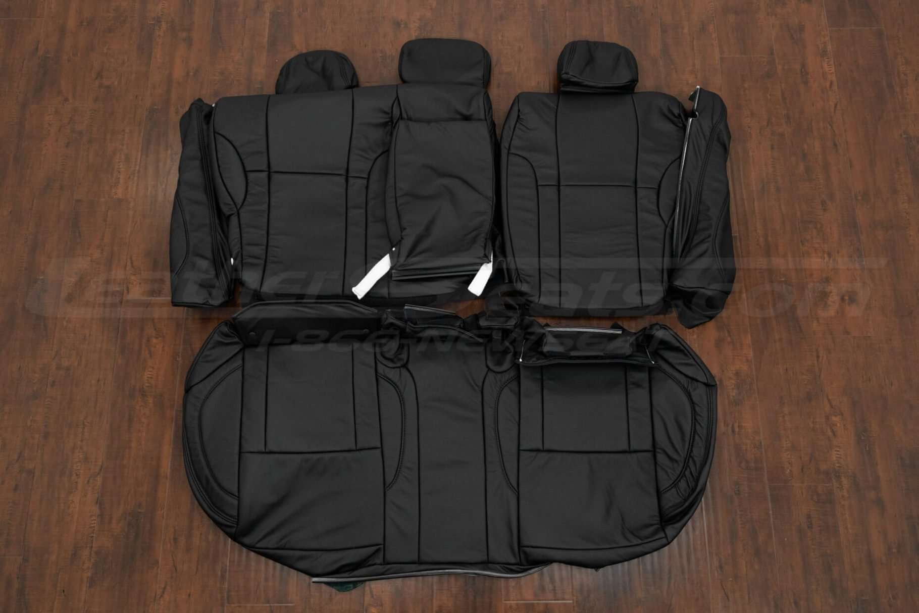 2020 Subaru Legacy Leather Seat Interior Kit - Black - Rear seat upholstery w/ Armrest and Bolsters