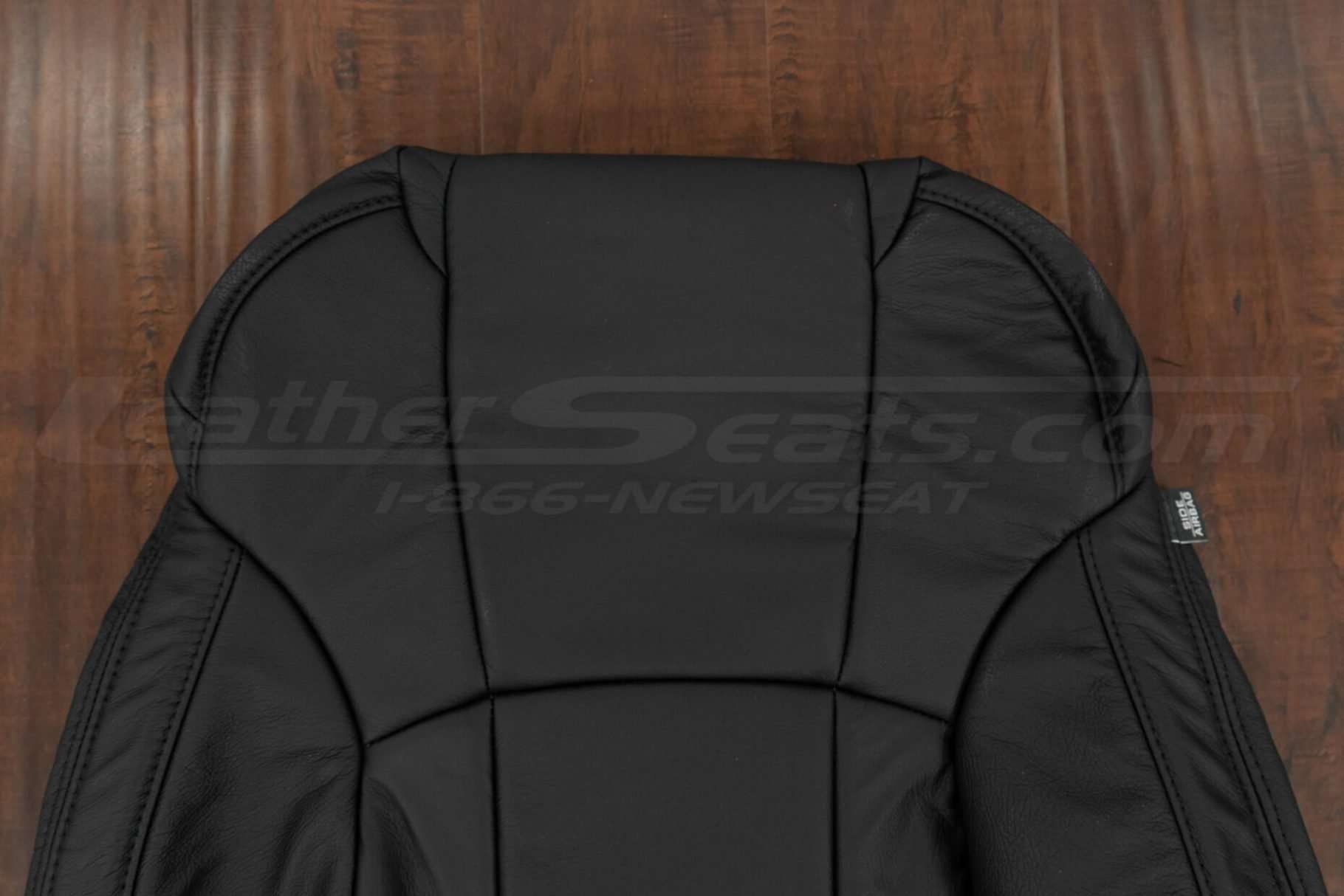 Upper section of backrest upholstery