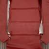 Lower section of leather backrest upholstery for BMW