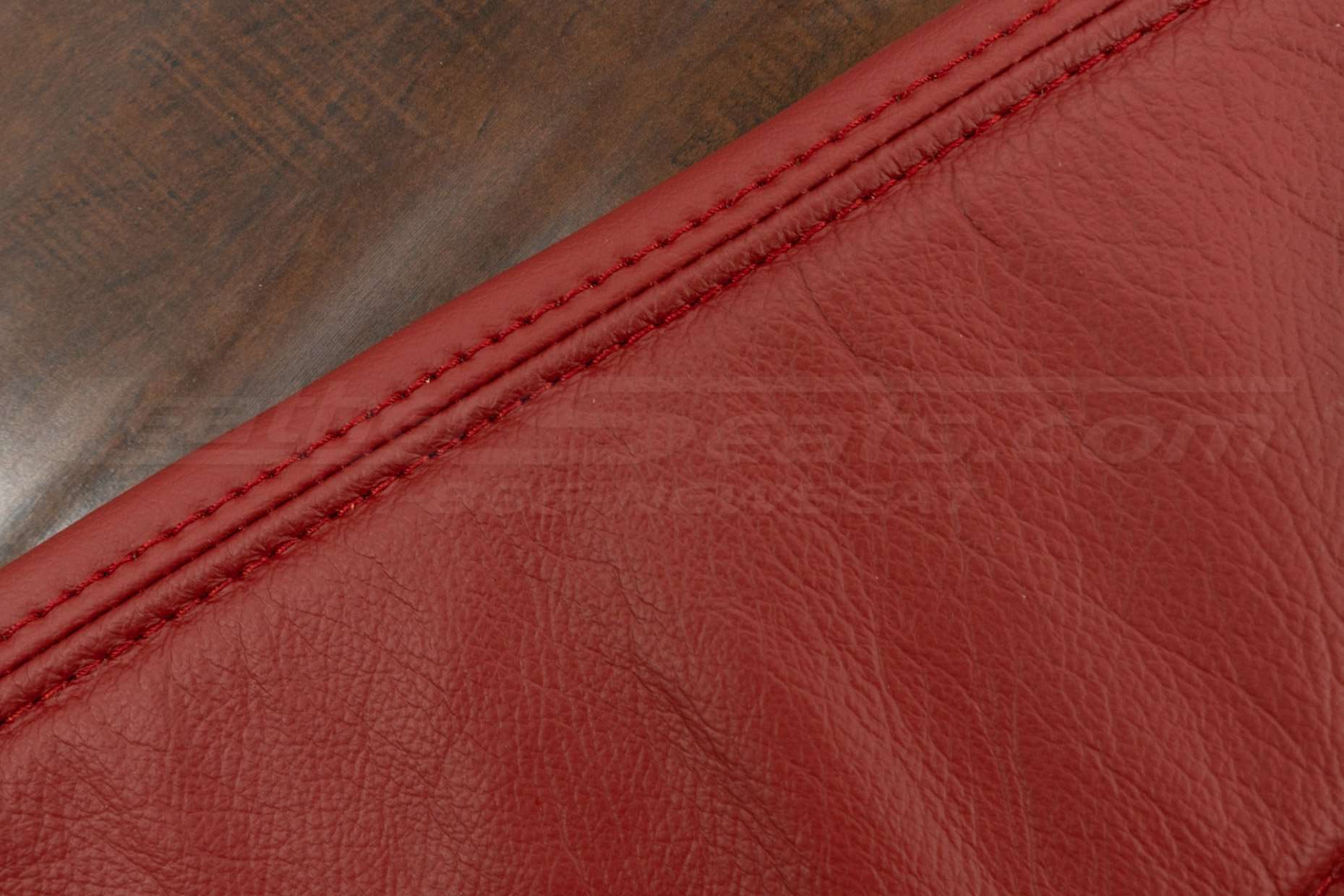 Matching double-stitching in Cardinal