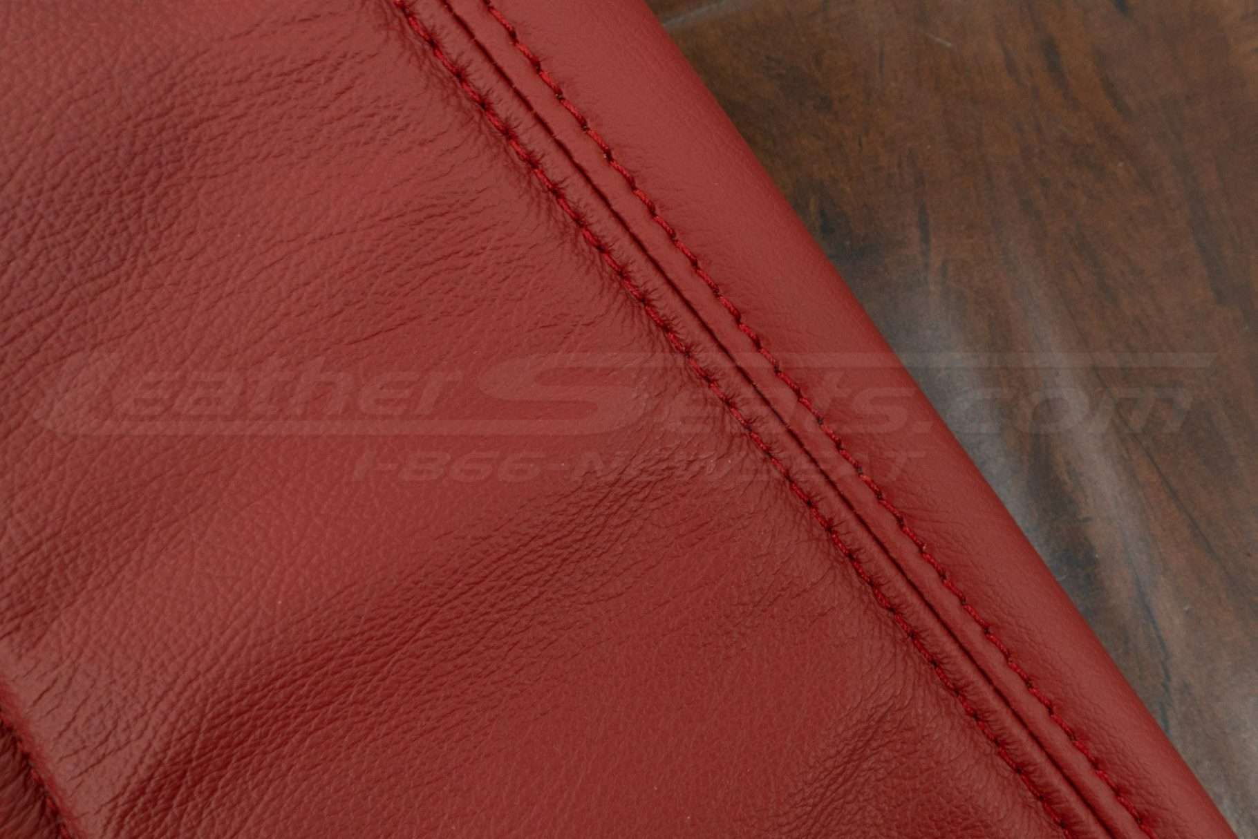 Cardinal Double-stitching on front backrest upholstery