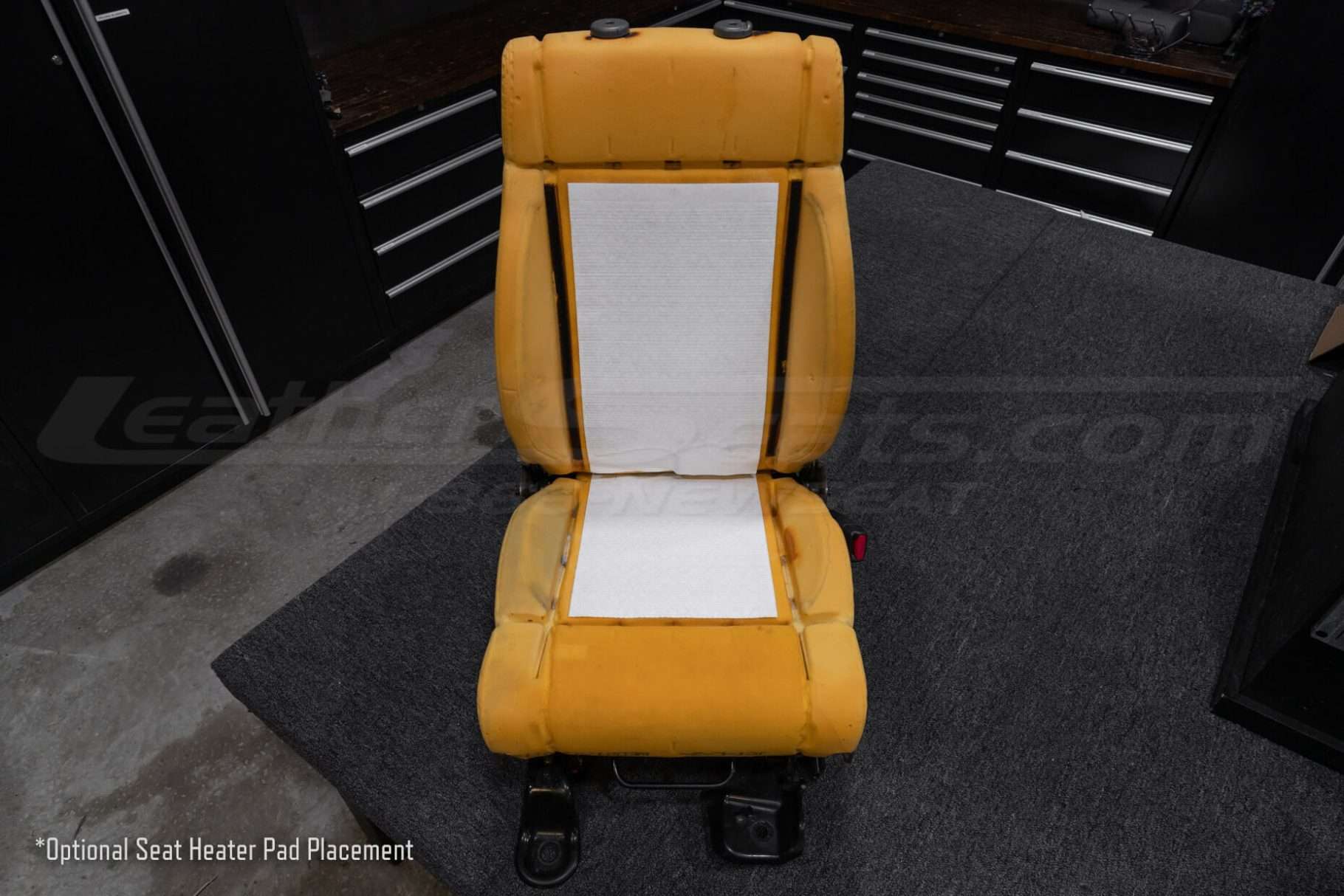Optional Seat Heater Pad Placement for Jeep Wrangler