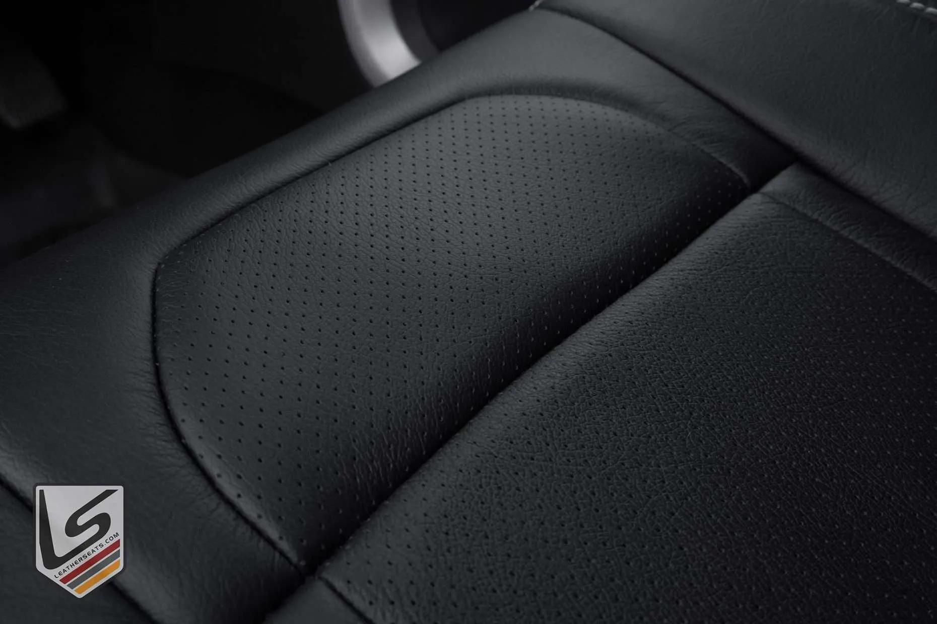 Perforation seat cushion close-up - LS Gallery