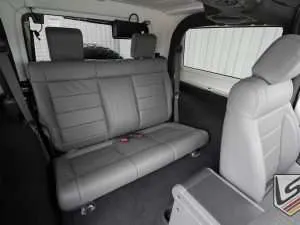 Light Gray Jeep Wrangler 2dr Rearleather seats - LS Gallery