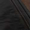 Contrasting double-stitching in Bisque
