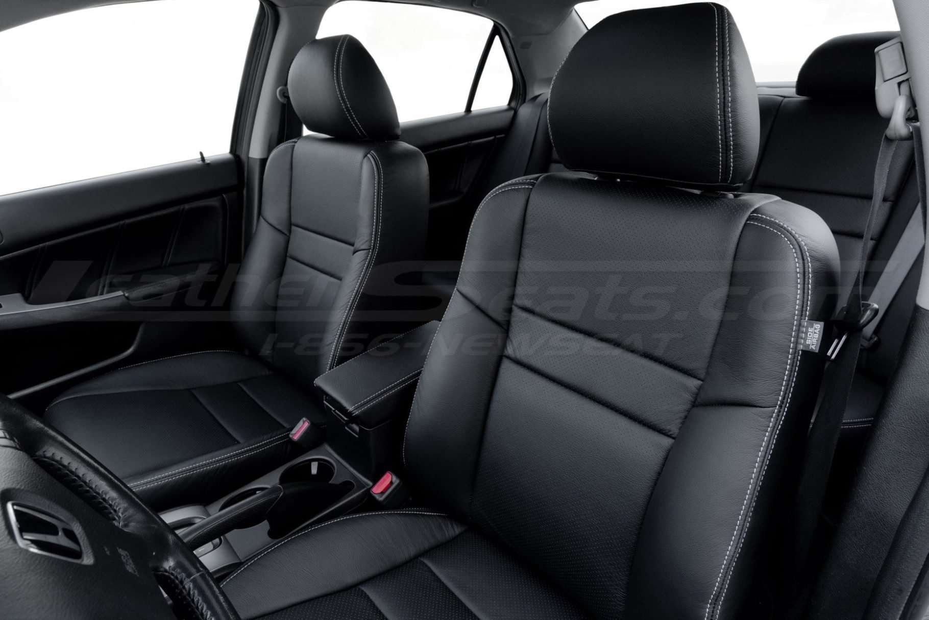 Backrest and Headrest section of front driver seat