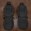 2003-2007 Honda Accord Sedan Leather Seat Kit.- Black - Front row upholstery