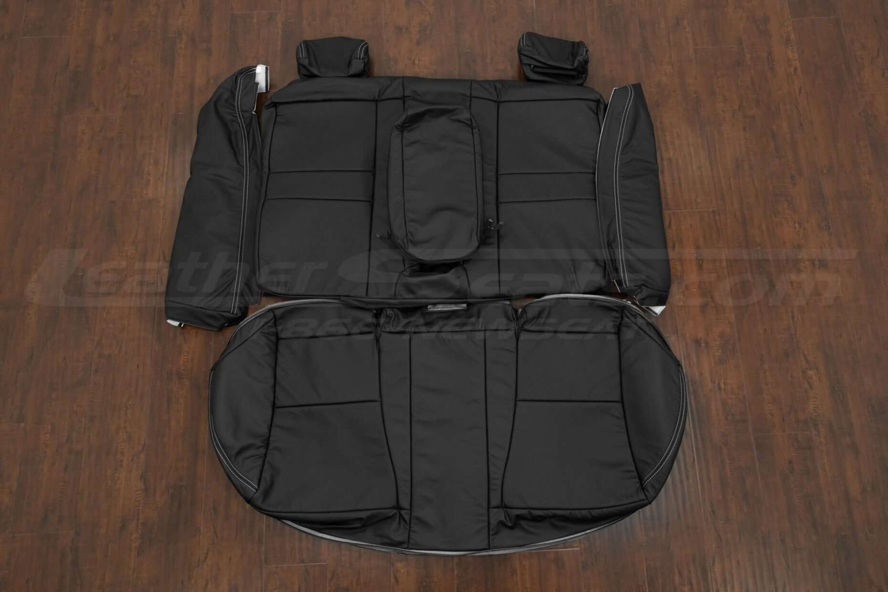 2003-2007 Honda Accord Sedan Rear seat upholstery with bolsters and armrest in black