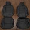 2007-2011 Lexus GS300 Leather Upholstery Kit - Black - Front seat upholstery
