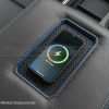 Optional Sanctum Wireless Charging console - Close up of phone charging