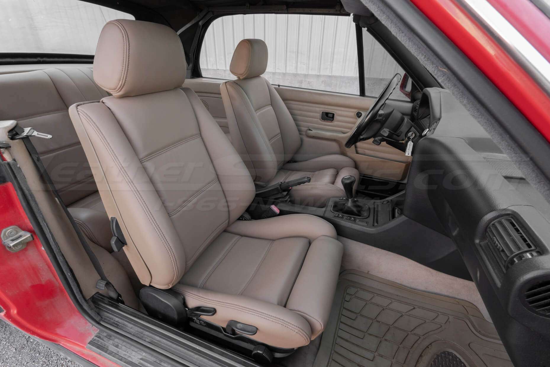 BMW Nutmeg leather seats installed - Front passenger