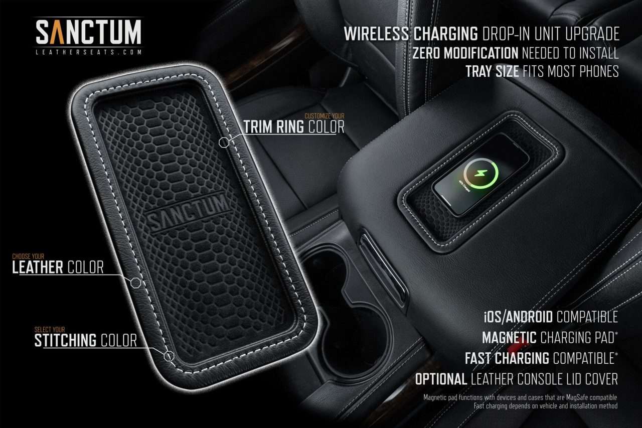 1520 GMC Yukon Sanctum Wireless Charging