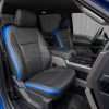 2019-2022 Ford Superduty with installed two-tone leather seats - Front passenger seat