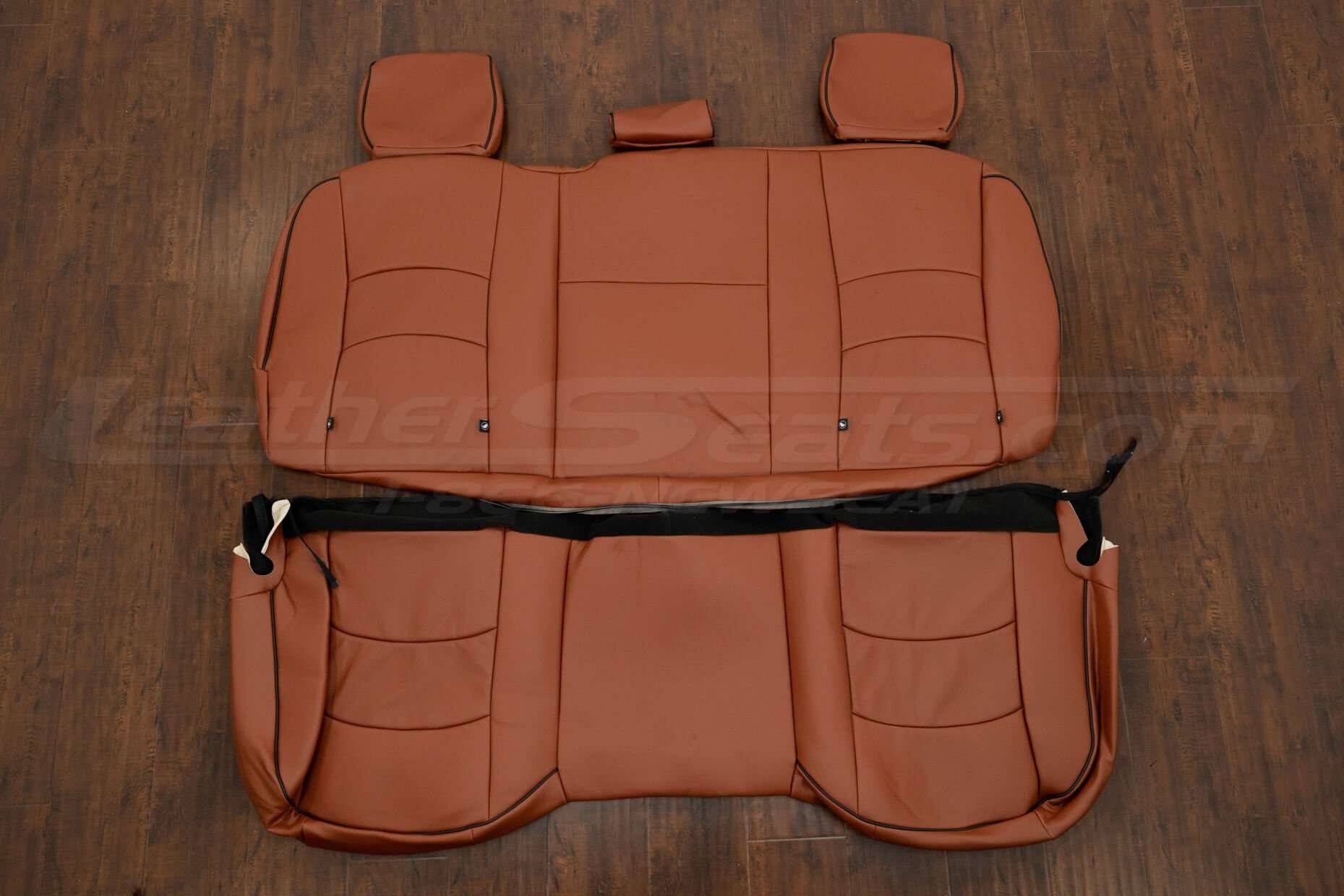 Mitt Brown rear seat upholstery for Dodge Ram Crew Cab